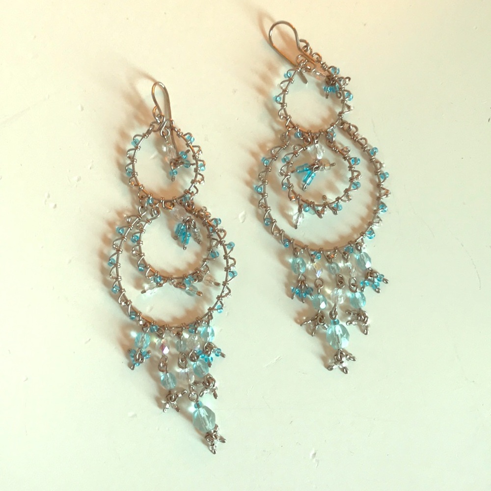 Chandelier earrings